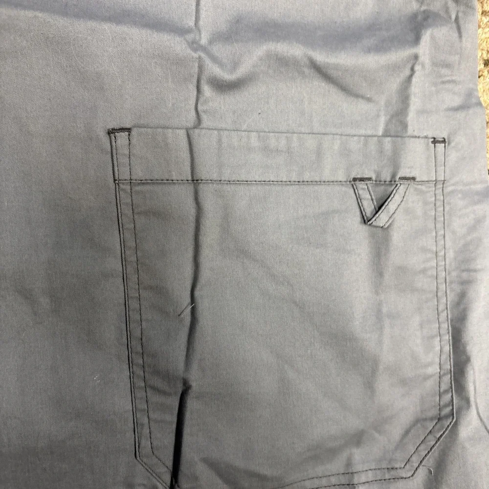 MC2 NWOT‎  Women's GRAY   Scrub Top Size XL  Medical_4